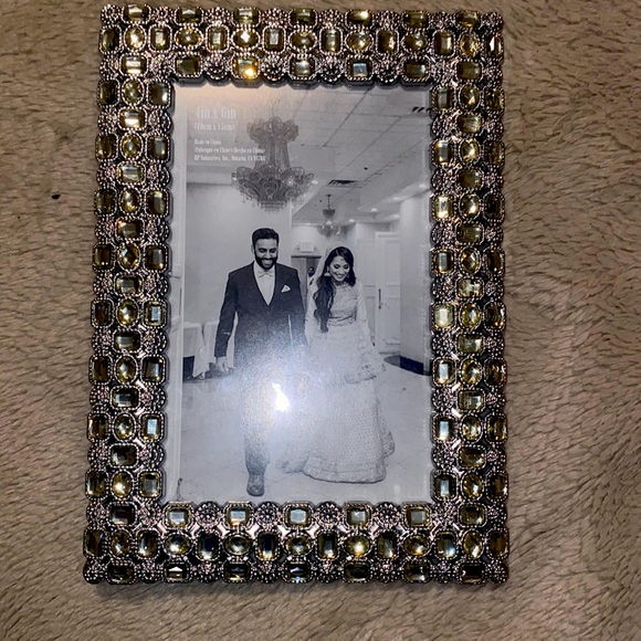 SPARKLY 4x6 PHOTO FRAME - Picture 1 of 2